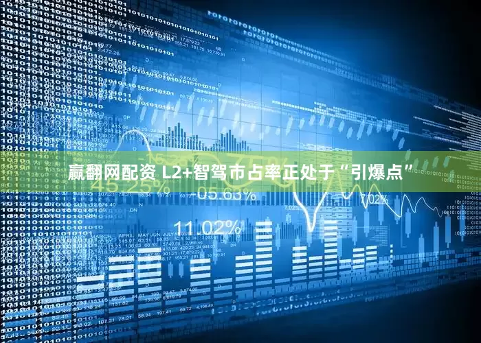 赢翻网配资 L2+智驾市占率正处于“引爆点”